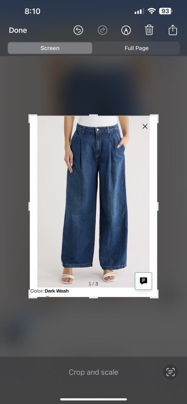 TWP 30 Greene St Wide Leg Linen Blend Jeans